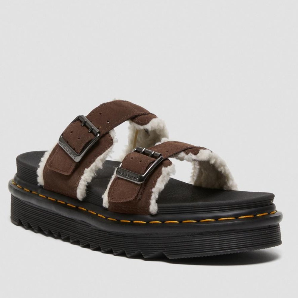 Dr Martens Brown Sandals